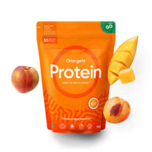 Orangefit Eiweißshake Mango-Pfirsich, 750g