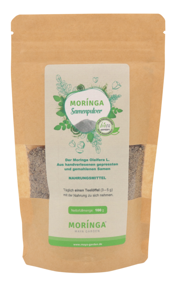 Moringa Samenpulver, 100g