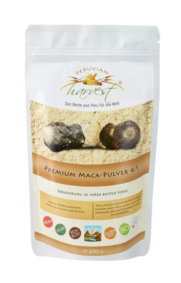 Maca Pulver 4:1 200g, bio