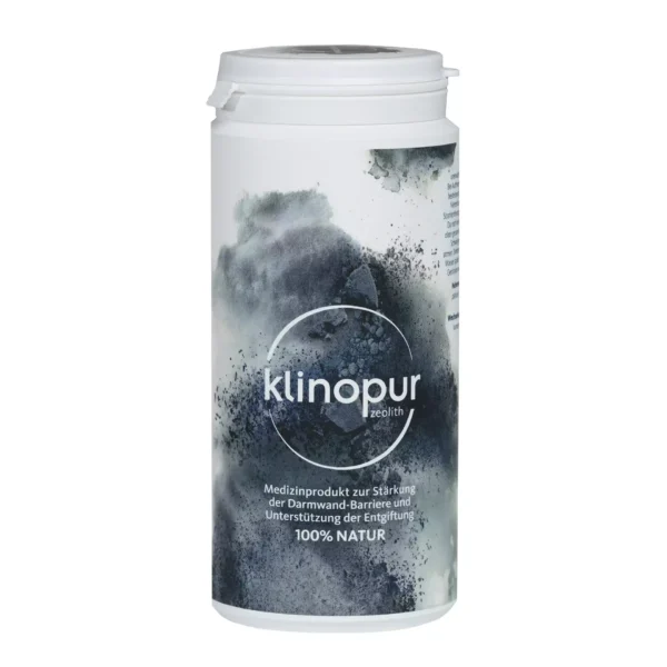 Zeolith-Pulver Klinopur, geprüfte Medizinqualität, 150g