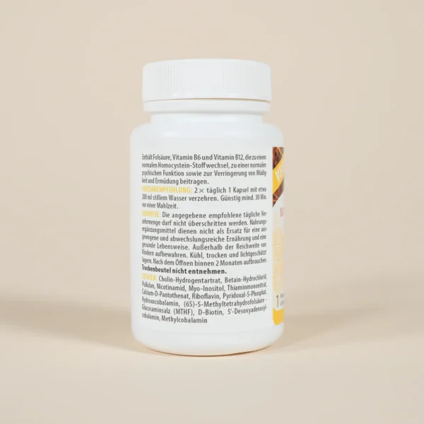 Mitocare Vitamin B Komplex 60 Kapseln – Bild 2