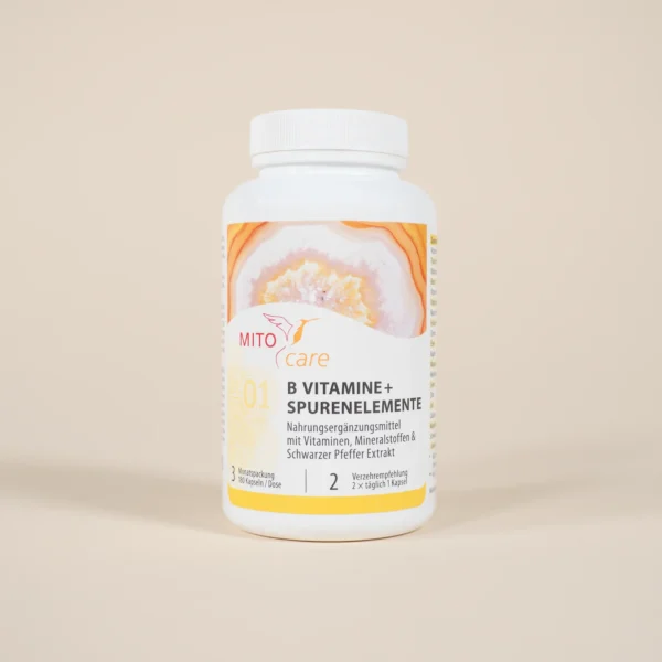 Mitocare B Vitamine + Spurenelemente 180 Kapseln