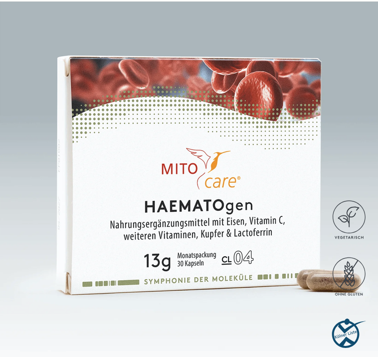 Mitocare HAEMATOgen 30 Kapseln
