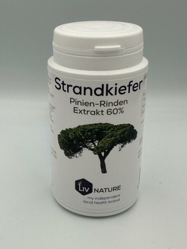 LivNature Strand-Kiefer Pinien Rinden- Extrakt 60% 60 Stk