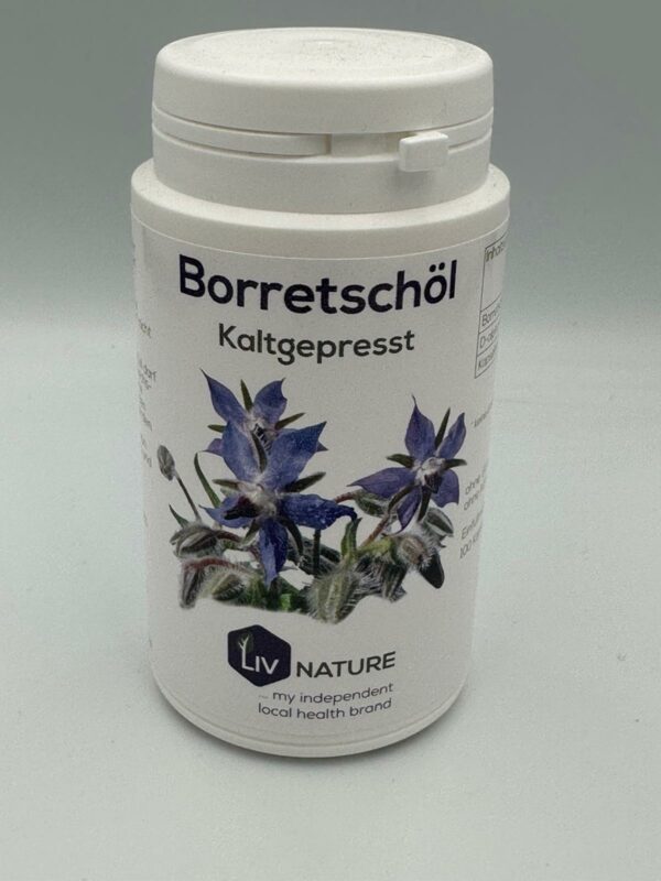 LivNature Borretschöl 510mg Kps 200Stk