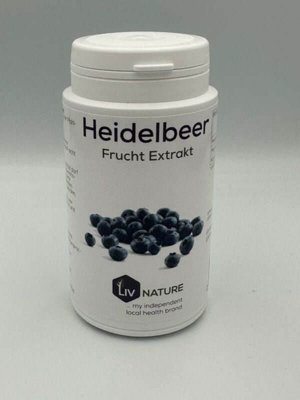 LivNature Heidelbeerfrucht 320mg Kps 200Stk