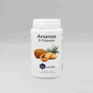 LivNature Ananas + Papaya 435mg Kps 100Stk