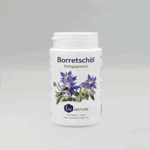 LivNature Borretschöl 510mg Kps 100Stk
