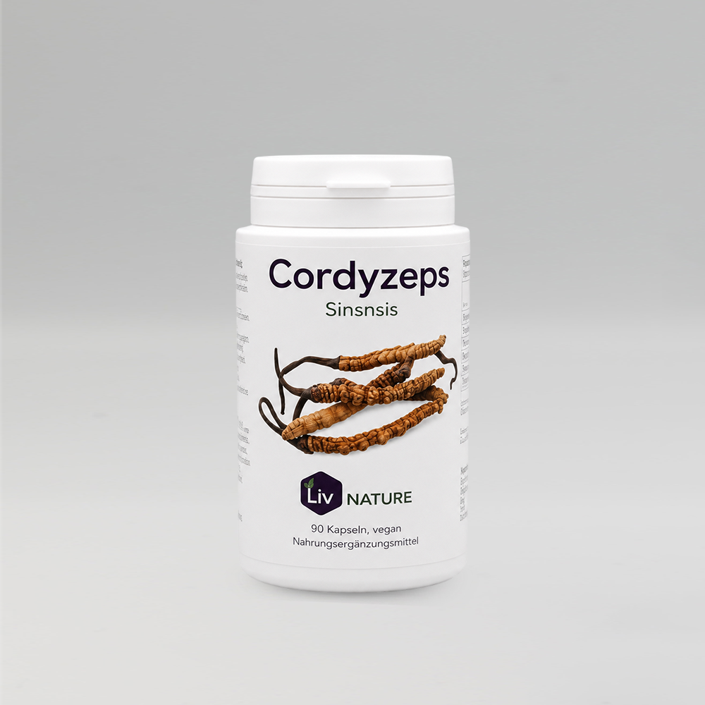 LivNature Cordyzeps Extrakt + Plv Kps 100Stk
