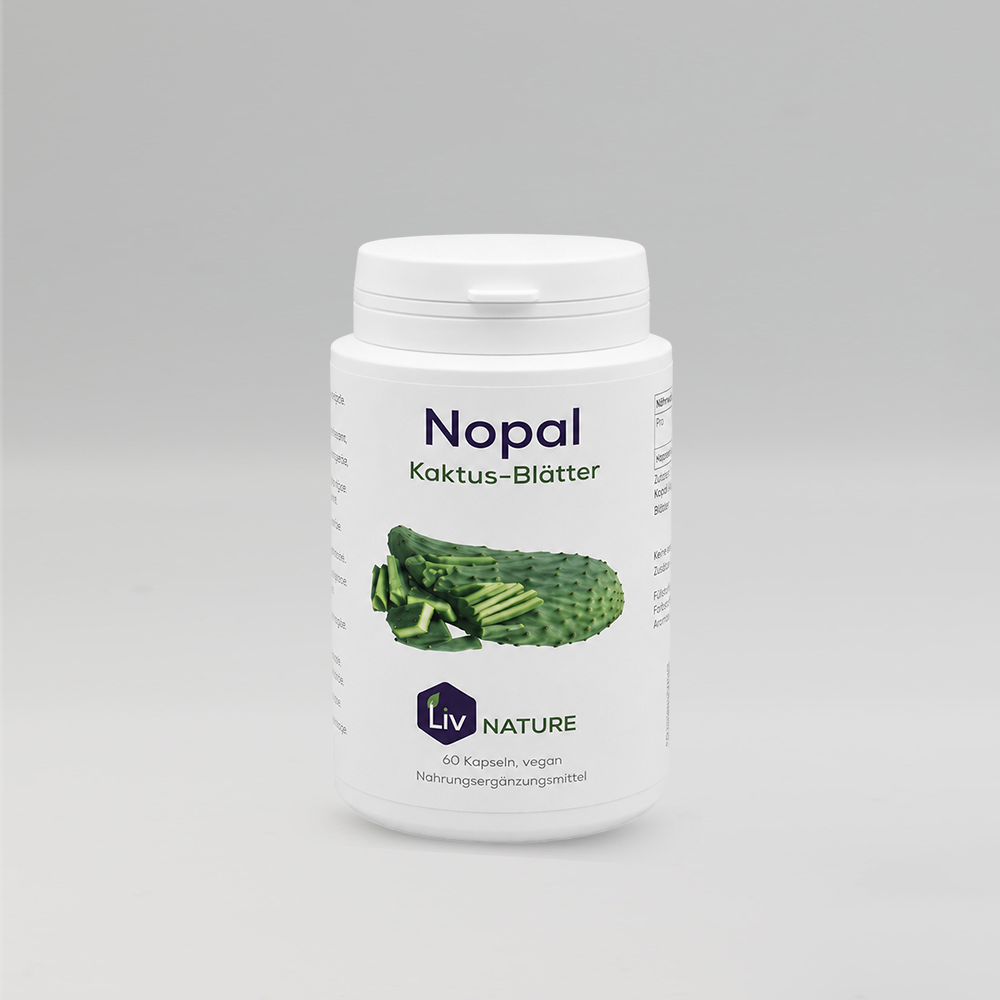 LivNature Nopal-Opuntia streptacanta 470mg Kps 200Stk