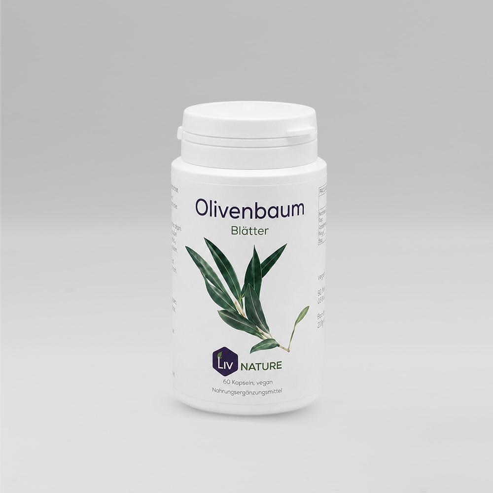LivNature Olivenbaumblätter 380mg Kps 100Stk