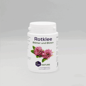 LivNature Rotklee-Extrakt 8% Isoflavon (20mg) 200 Kapseln à 250mg