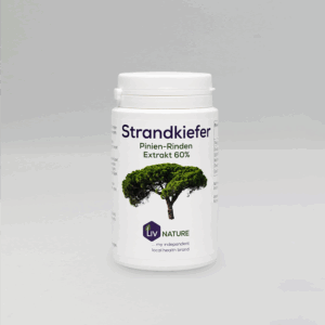 LivNature Strand-Kiefer Pinien Rinden- Extrakt 60% 60 Stk