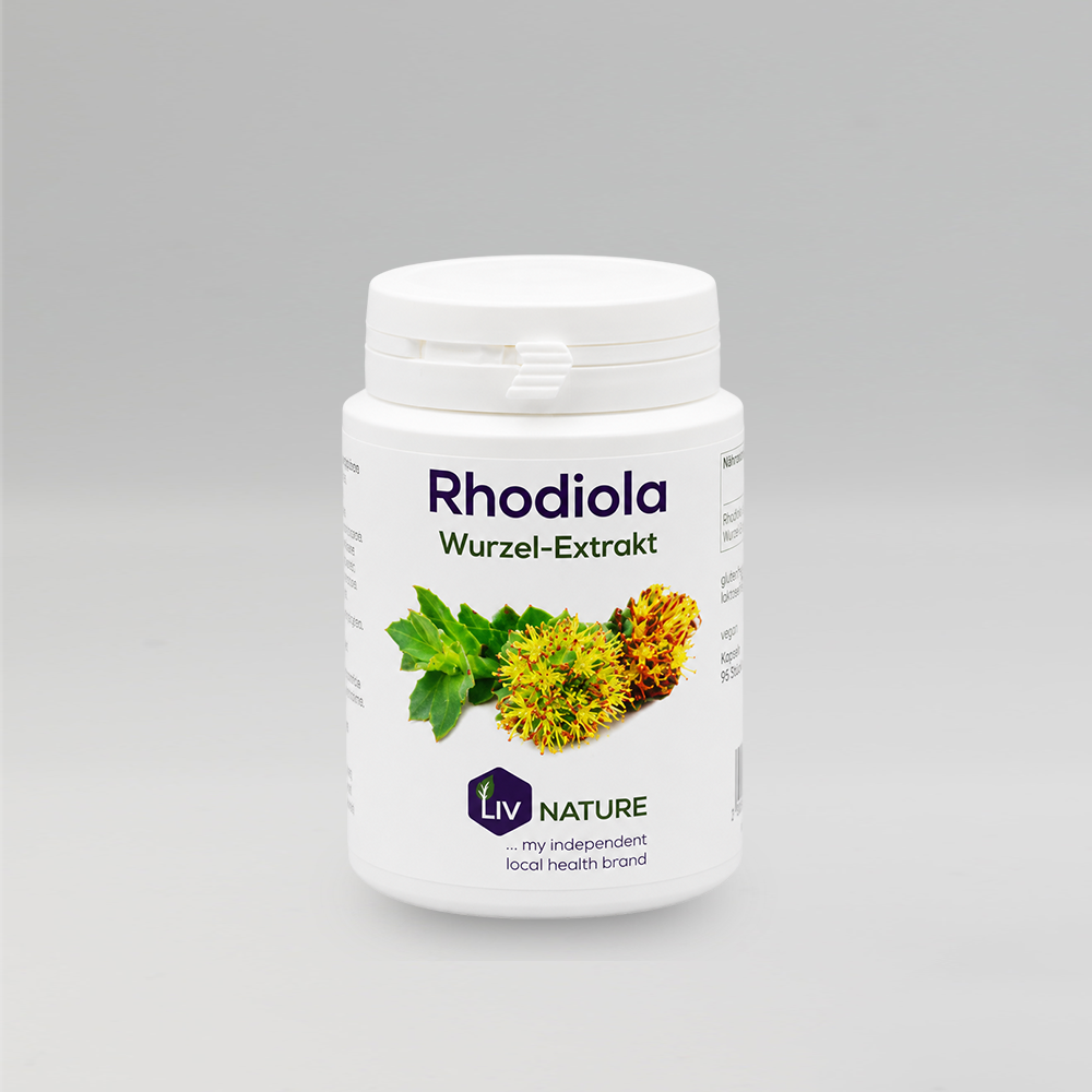 LivNature Rhodiola – Rosenwurz Extrakt 200 Kapseln à 250mg