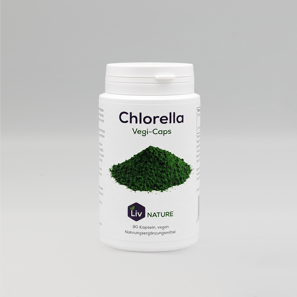 LivNature Chlorella 440mg Kps 100Stk