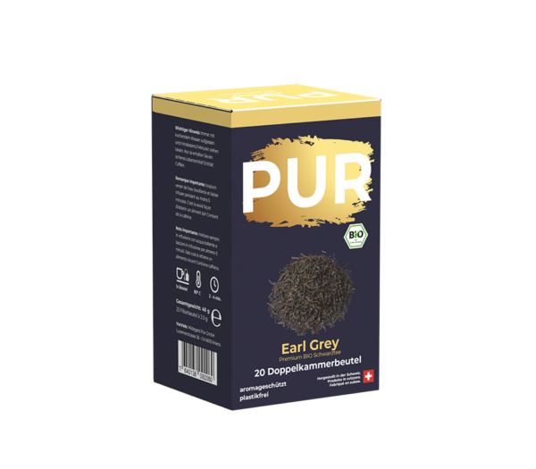 PUR Earl Grey Tee Bio Beutel, 20 Stück