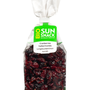 Sun Snack Cranberries halbe 200g Bio