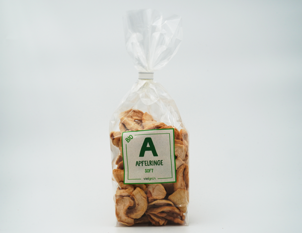 vielgrün Apfelringe soft 150g Bio