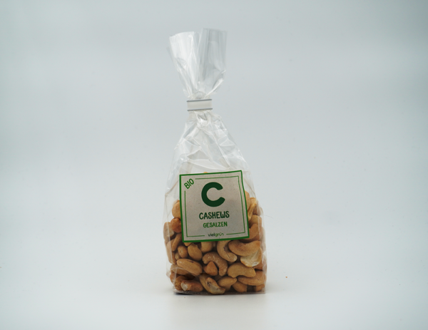 vielgrün Salz-Cashews 150g Bio