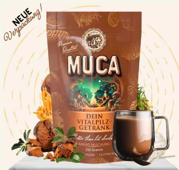 Muca Vitalpilzgetränk Choco 125g Bio