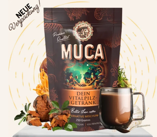 Muca Vitalpilzgetränk 125g Bio