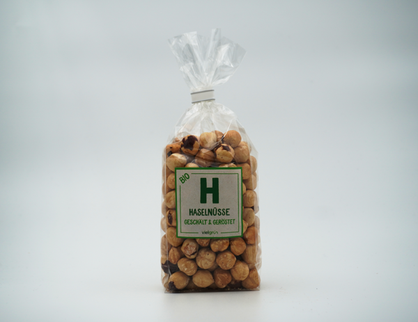 vielgrün Haselnusskerne blanchiert geröstet 225g Bio