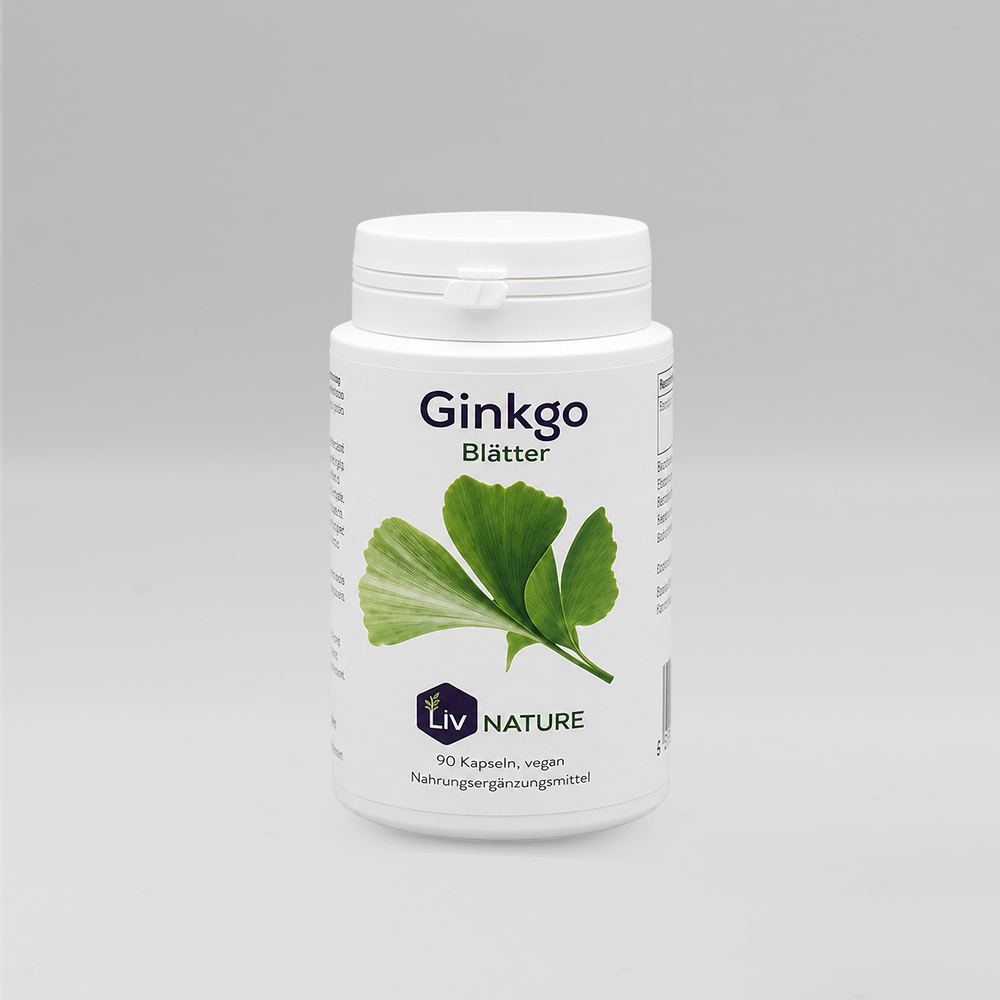 LivNature Ginkgo-Biloba 350mg Kps 100 Stk