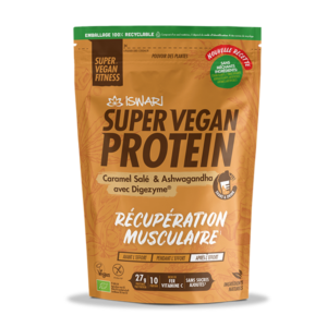 Iswari Protein Super Vegan Karamel Ashwaganda 400g Bio vegan