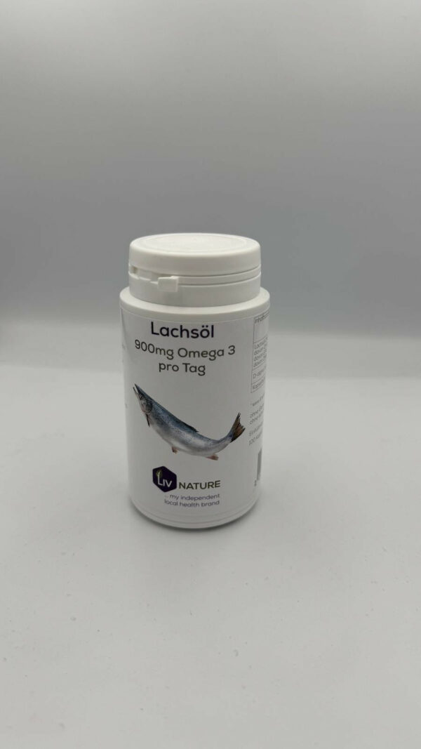 LivNature Lachsöl +10 mg Vit. E 100 Stk. à 500mg