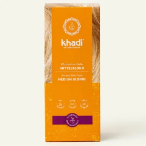 Khadi Pflanzenhaarfarbe Mittelblond 100g