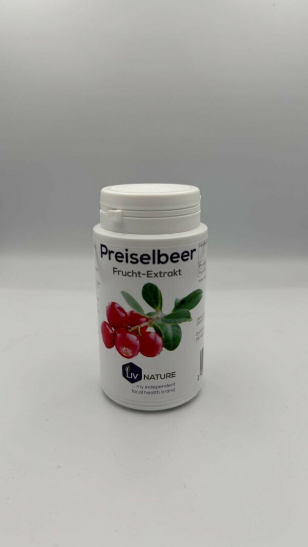 LivNature Preiselbeerfrucht Extrakt 250mg Kps 100 Stk