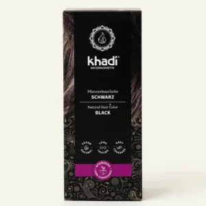 Khadi Pflanzenhaarfarbe Schwarz 100g