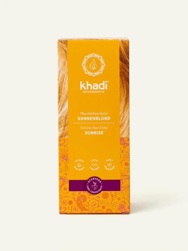 Khadi Pflanzenhaarfarbe Sonnenblond 100g