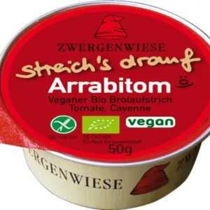 Zwergenwiese Aufstrich Arrabitom 50g Bio glutenfrei