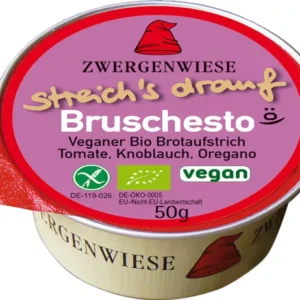 Zwergenwiese Aufstrich Bruschesto 50g Bio glutenfrei