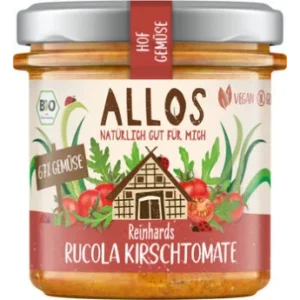 Allos Hof Gemüse Rucola Kirschtomate 135g Bio vegan