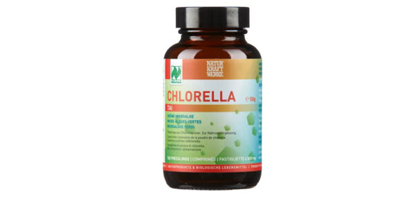 Naturkraftwerke Chlorella TAI 100 Presslinge à 500 mg BIO/kbA