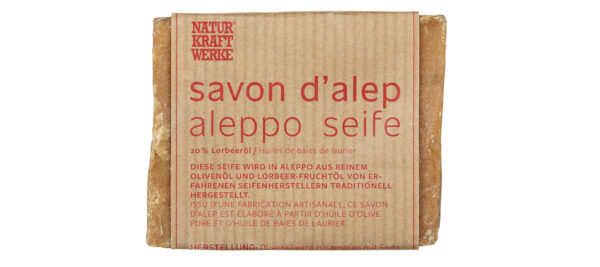 Naturkraftwerke Aleppo Seife 200g
