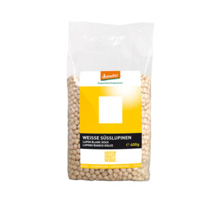 Naturkraftwerke Süsslupinen weiss 400g Demeter