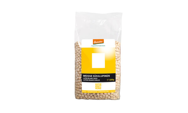 Naturkraftwerke Süsslupinen weiss 400g Demeter