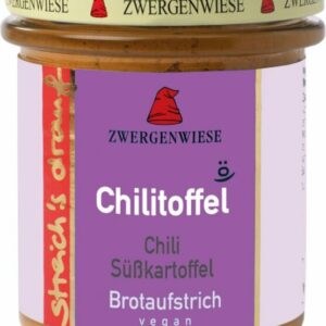 Zwergenwiese Aufstrich Chilitoffel 160g Bio glutenfrei