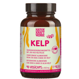 Naturkraftwerke Kelp 90 Vegicaps à 450 mg BIO/kbA