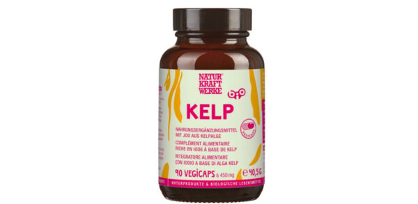 Naturkraftwerke Kelp 90 Vegicaps à 450 mg BIO/kbA
