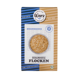 Werz Braunhirse Flocken 250g Bio gf