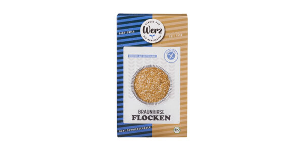 Werz Braunhirse Flocken 250g Bio gf