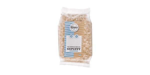 Werz Buchweizen Pops 80g Bio gf