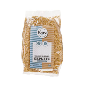 Werz Amaranth Pops 125g Bio gf