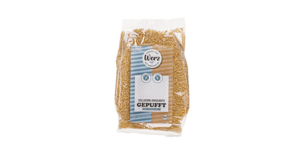 Werz Amaranth Pops 125g Bio gf