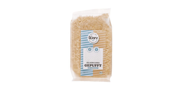 Werz Quinoa Pops 125g Bio gf