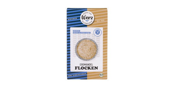 Werz Erdmandel Flocken 250g Bio gf
